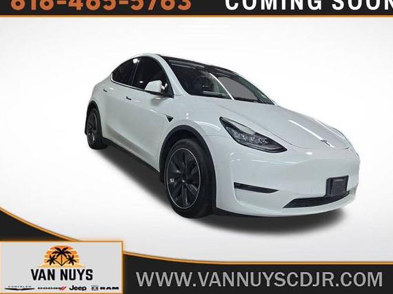 TESLA MODEL Y 2021 5YJYGDEE7MF074324 image